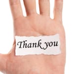 thank you hand